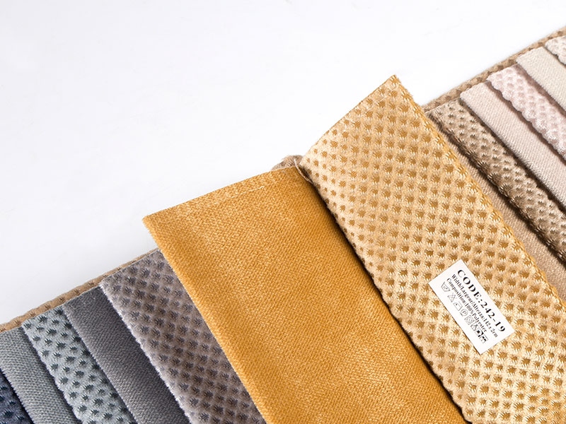 가정 장식을위한 고급 Jacquard Fleece 원단