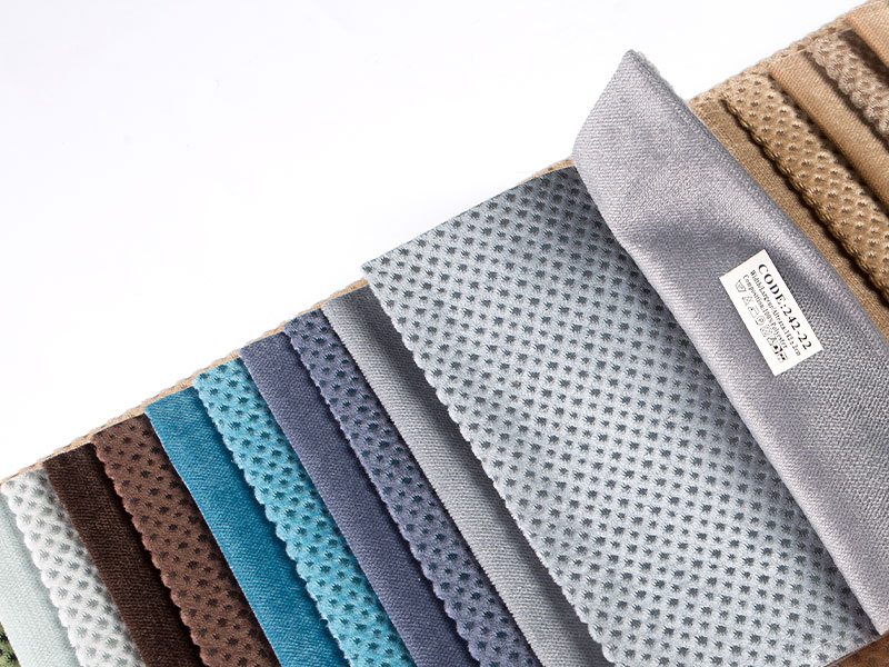 가정 장식을위한 고급 Jacquard Fleece 원단