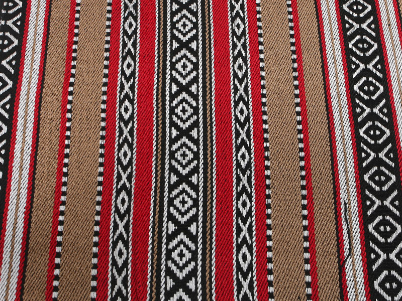 방수 내구성 100% 폴리 에스테르 색상 직조 스트라이프 직물