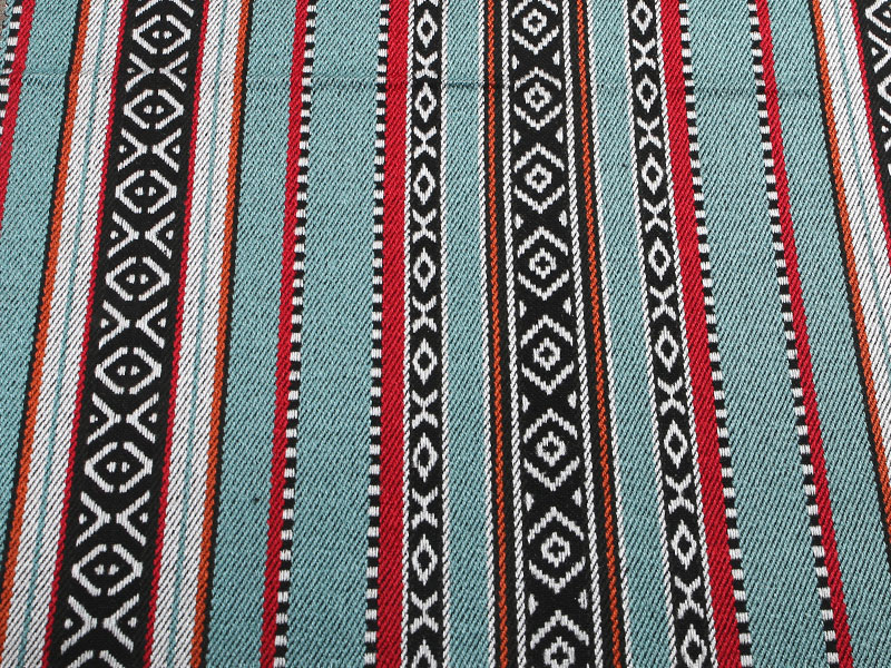 방수 내구성 100% 폴리 에스테르 색상 직조 스트라이프 직물