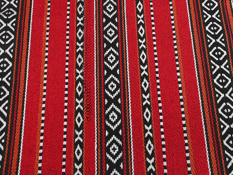 방수 내구성 100% 폴리 에스테르 색상 직조 스트라이프 직물