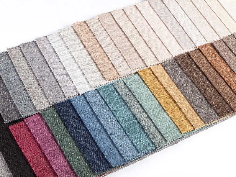 소파 커버 및 던지기를위한 부드럽고 고급스러운 평범한 Chenille 패브릭