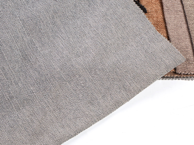 소파 커버 및 던지기를위한 부드럽고 고급스러운 평범한 Chenille 패브릭